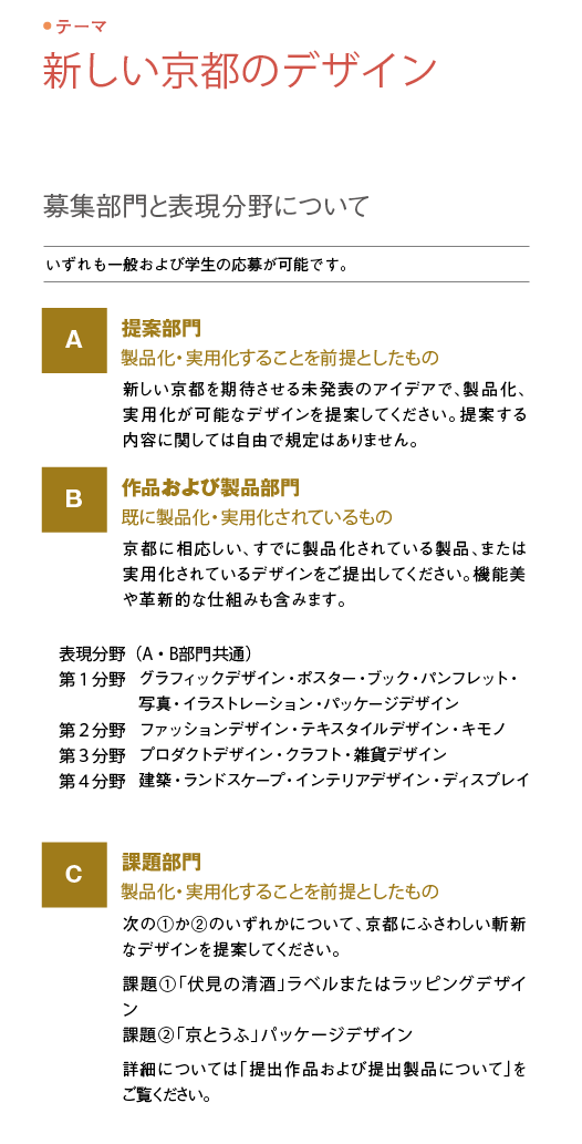 新しい京都のデザイン